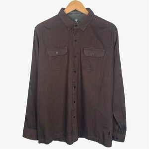 KUHL Dillingr Flannel Size L Men's Long Sleeve Shirt